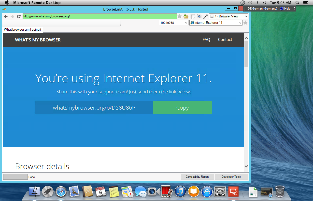 internet explorer 9 for mac download